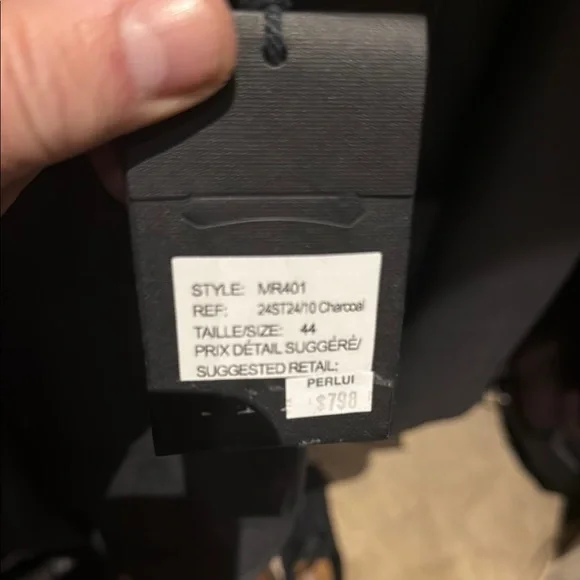 Manuel Ritz Stylish Gray Jacket - Picture 4 of 6